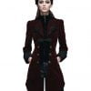 chaqueta Steampunk Rojo de Mujer