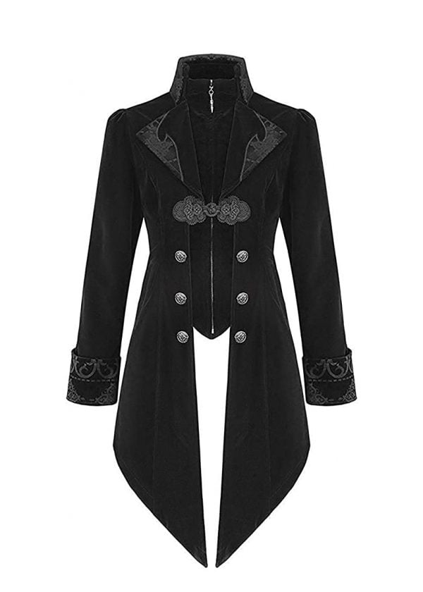 Abrigo Steampunk Negro
