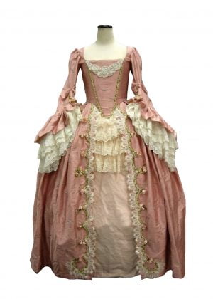 Vestido del siglo XVII Barroco para señora de la nobleza