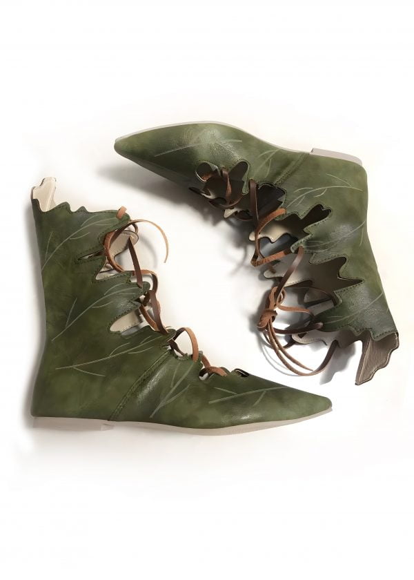 Botas verdes para criaturas del bosque